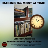 Literary Analysis Independent Activity- CCSS: MAKING the M