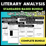 Middle School ELA: Standards-Based Text Analysis COMPLETE 