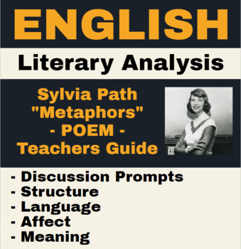 Preview of Literary Analysis: Sylvia Plath's Poem "Metaphors"