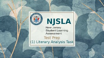 Preview of NJSLA Introduction & Test Prep (1) Literary Analysis Task