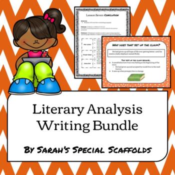 Preview of Literary Analysis Writing - Bundle