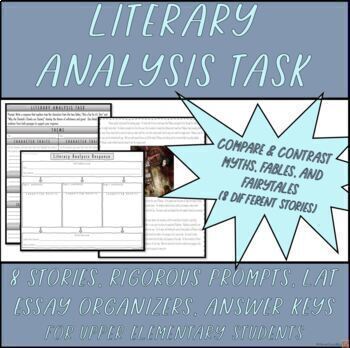 Preview of Literary Analysis Writing Tasks - LAT Essays & Essay Writing