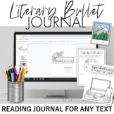 Literary Bullet Journal/ Reading Journal for Any Text