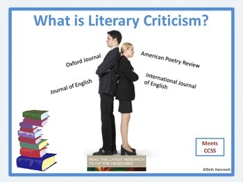 Preview of Literary Criticism (Writing)
