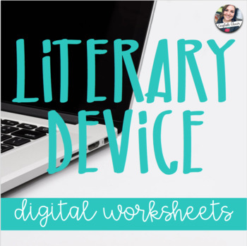 Preview of Literary Device Digital Worksheets