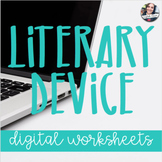 Literary Device Digital Worksheets