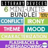 Literary Devices Bundle:  6 Fun Literary Elements Mini-Uni