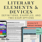 Literary Devices & Elements List - PreAP & AP Literature -