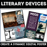 Literary Devices | Literature Elements Posters | Poetic De