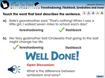 literary devices flashback examples