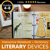 Literary Devices Interactive Notebook | Exploring Figurati