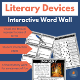 Literary Devices - Interactive Word Wall - Gallery Walk - 