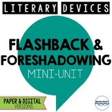 Literary Devices Mini-Unit:  Flashbacks and Foreshadowing Lessons - 3-Days