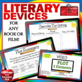 Literary Devices Plot Diagram Graphic Organizers