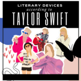 Literary Devices according to TSwift (Lyric Posters)