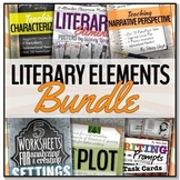Literary Elements BUNDLE (To use with ANY novel or to teach narrative writing)