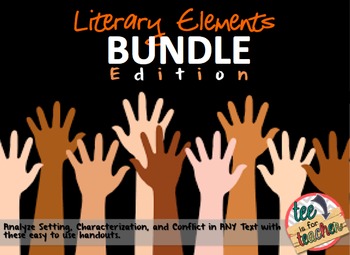 Preview of Literary Elements BUNDLE Grades 5-12