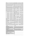 Literary Elements Crossword Puzzle