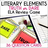 Literary Elements ELA Game | Literature Response Activity 