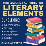 Literary Elements Mini-Lessons & Activities