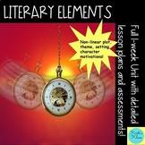 Literary Elements - Non-linear Plot, Theme, Flashback, Cha