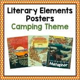 Literary Elements Posters (Camping Theme)