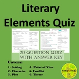 Literary Elements Quiz
