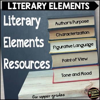 Preview of Literary Elements Resource Binder