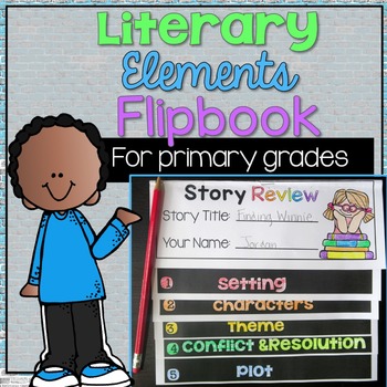 Story Elements Flipbook - Learning in Wonderland