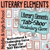 Literary Elements Game | Elements of Literature for Middle