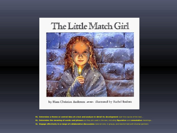 Preview of Literary Elements in "The Little Match Girl"