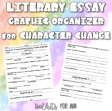 Literary Essay Graphic Organizer for Character Change