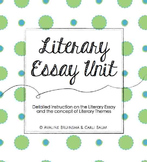 Literary Essay Writing Unit - Instruction and Practice (CO