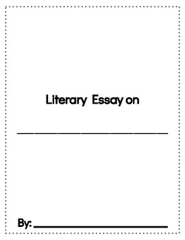 Preview of Literary Essay Packet (EL Education, 4th grade, module 1, unit 2) POETRY