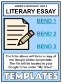 Literary Essay Student Writing Template & Google Copy Lucy