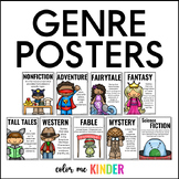 Reading Genre Posters 16 Full and Half Sized Posters