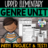 Literary Genre Unit: Genre Activities, Genre Project, & Di
