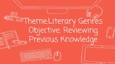 Literary Genres Presentation