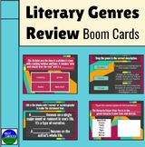 Literary Genres Review Boom Cards