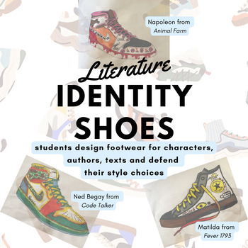 Literary Identity Shoes by Keep Looking Upward | TPT
