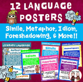 Literary Language Posters (12 total)