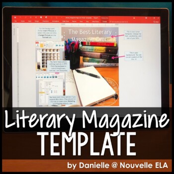 Preview of Literary Magazine Tutorial and Templates - How to Make a Lit Mag on a Budget