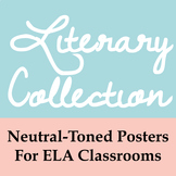 Literary Neutral Posters Collection