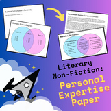Literary Non-Fiction: Personal Expertise Papers (MAISA Unit 3)