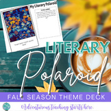 Literary Polaroid Fall Season:  Creative Activities for Se