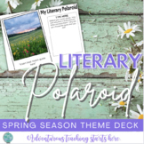 Literary Polaroid Spring Season:  Creative Activities for 