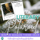 Literary Polaroid Winter Season:  Creative Activities for 