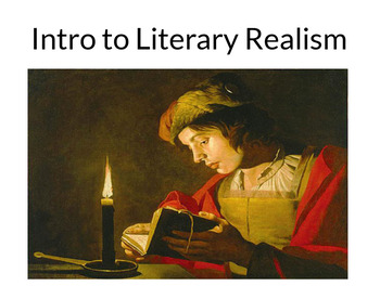 Preview of Literary Realism Mini-Research Project w/ Nearpod
