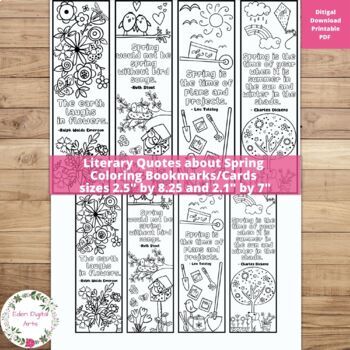 Coloring Bookmarks, Flower Adult Coloring Page PDF, Garden