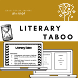 Literary Taboo: A Classroom Game!